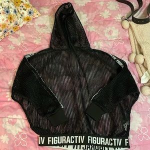 Fun fishnet running jacket. Never worn